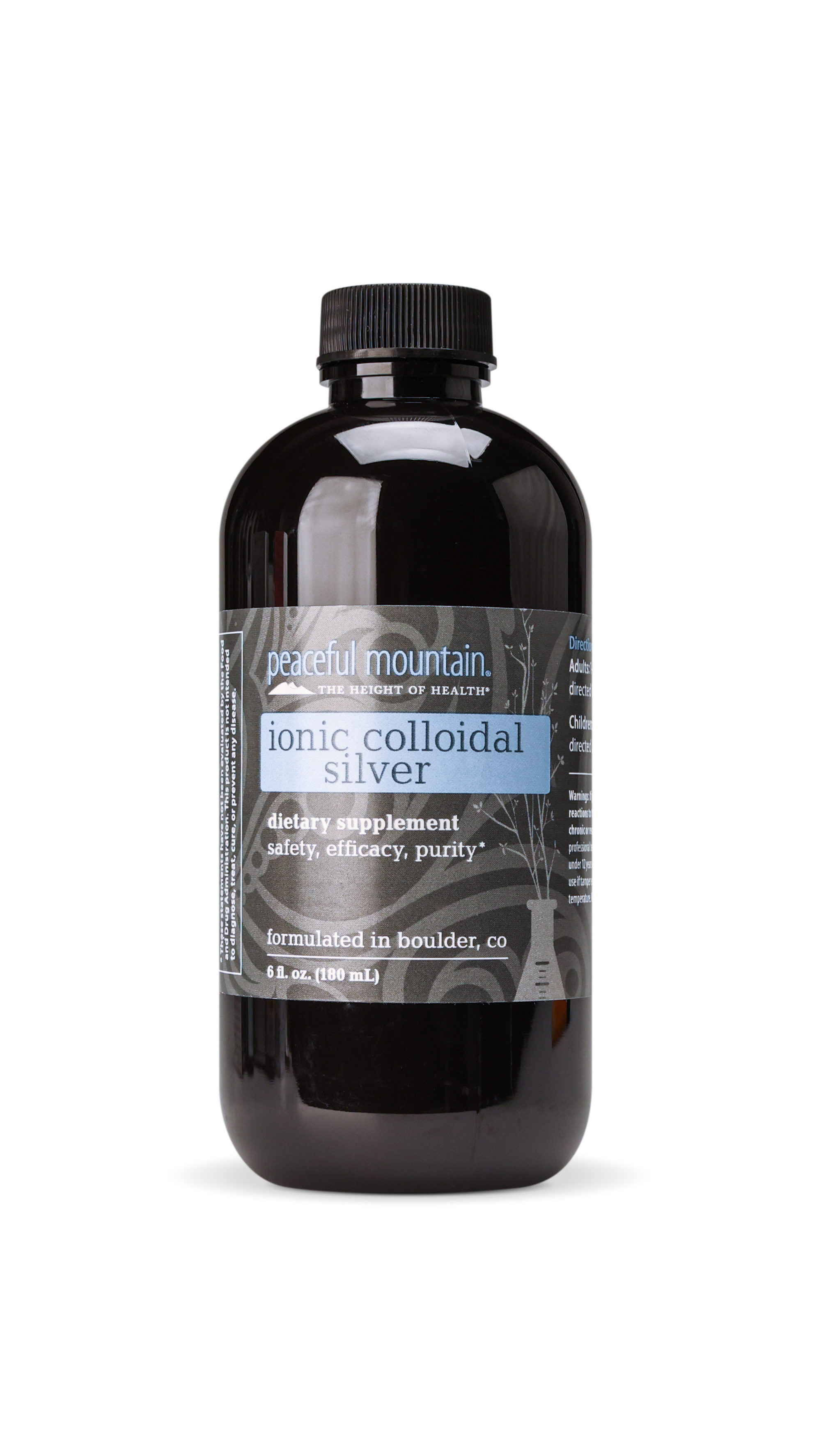 Ionic Colloidal Silver Supplement by Peaceful Mountain