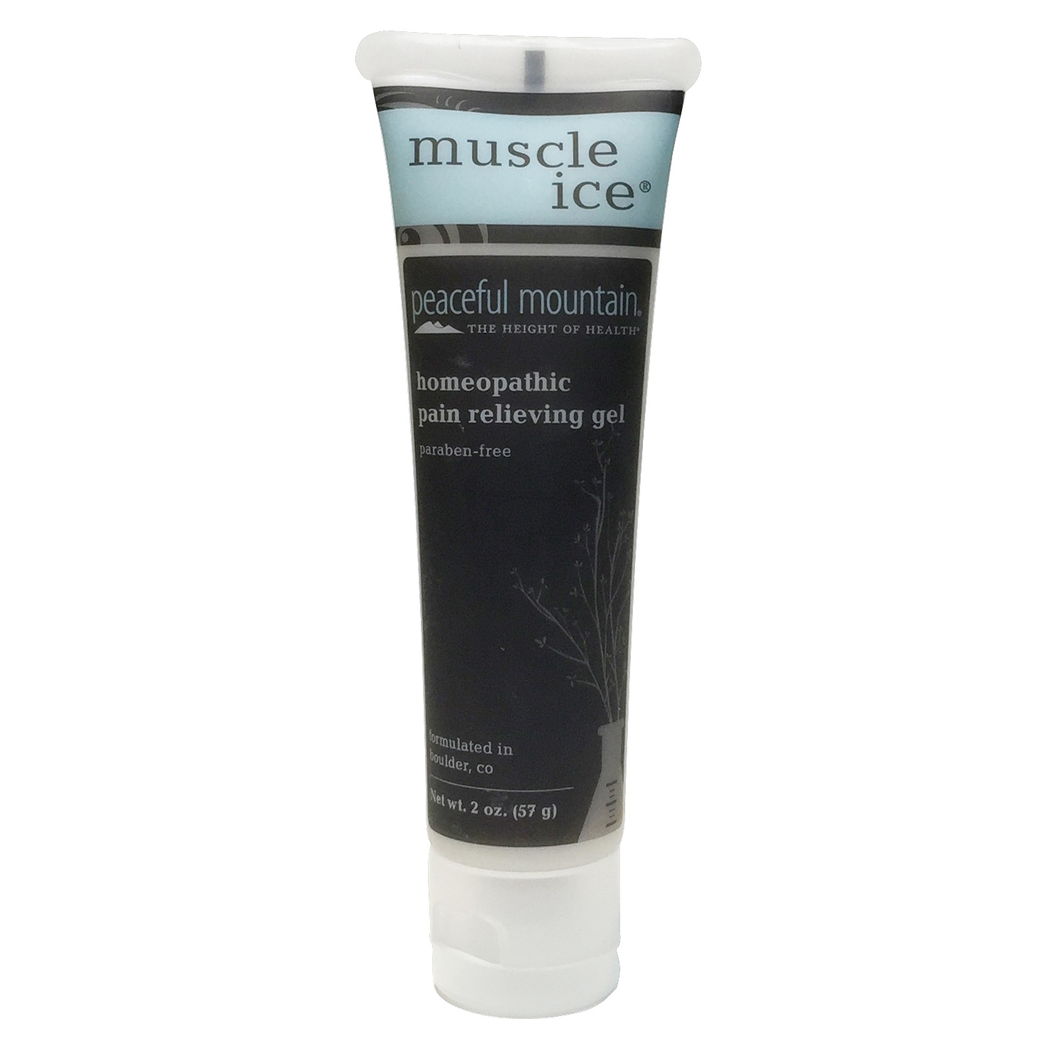 Muscle Ice homeopathic relieving gel by Peaceful Mountain