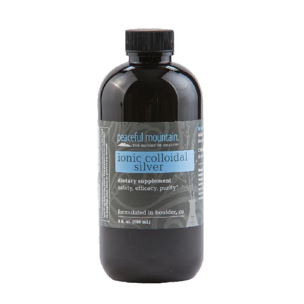 Ionic Colloidal Silver Supplement By Peaceful Mountain